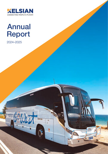Thumbnail Kelsian Group Annual Report 2024-2025