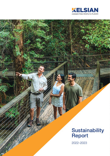 Thumbnail Kelsian Group Sustainability Report 2022-2023