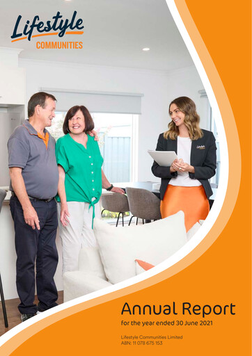 Thumbnail Lifestyle Communities Limited Annual Report 2021
