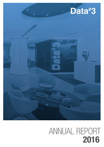 Thumbnail Data#3 Limited Annual Report 2016