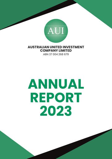 Thumbnail Australian United Investment Company Annual Report 2023