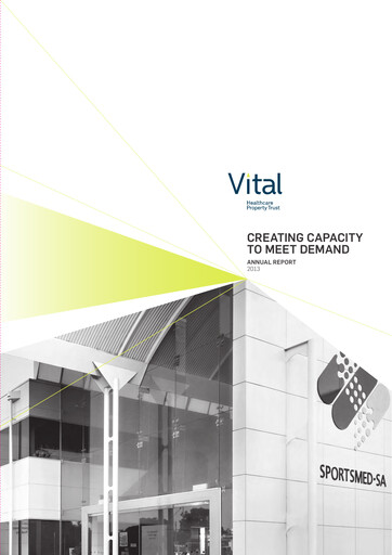 Thumbnail Vital Healthcare Property Trust Annual Report 2013