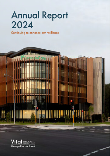 Thumbnail Vital Healthcare Property Trust Annual Report 2024