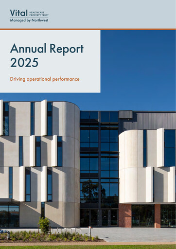 Thumbnail Vital Healthcare Property Trust Annual Report 2025