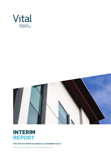 Thumbnail Vital Healthcare Property Trust Half-year Report 2019-h2