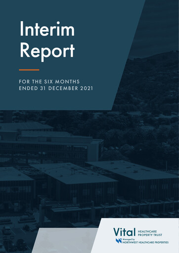 Thumbnail Vital Healthcare Property Trust Half-year Report 2021-h2