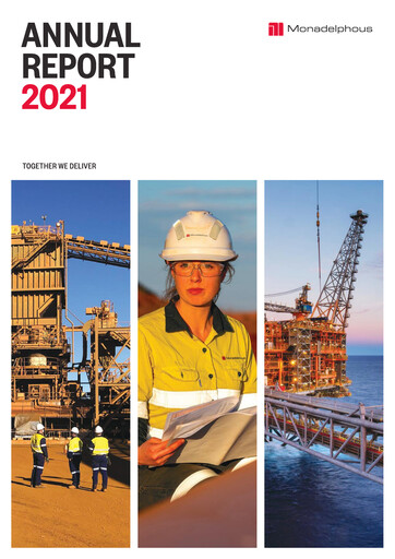 Thumbnail Monadelphous Group Annual Report 2021