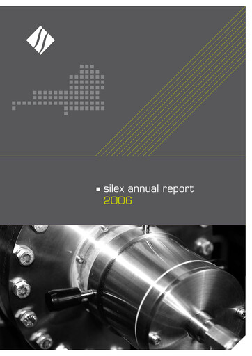 Thumbnail Silex Systems Limited Annual Report 2006