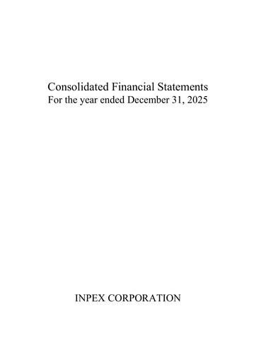 Vorschaubild Inpex Finanzmitteilung 2025