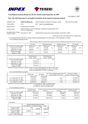 Vorschaubild Inpex Halbjahresbericht 2007-h1