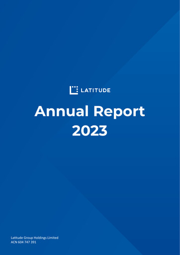 Thumbnail Latitude Group Holdings Annual Report 2023