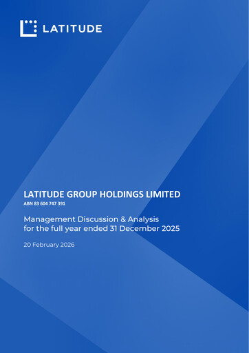 Thumbnail Latitude Group Holdings Financial Report 2025