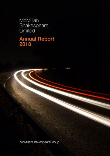 Thumbnail McMillan Shakespeare Annual Report 2018