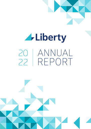 Miniature Liberty Financial Group Rapport annuel 2022