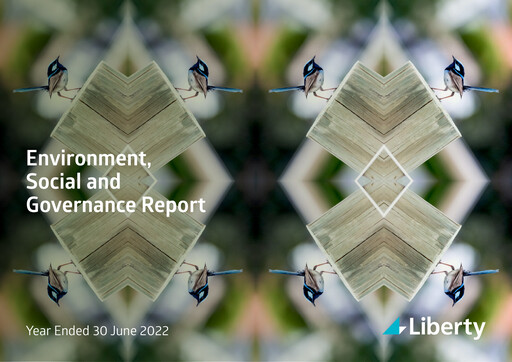 Miniature Liberty Financial Group Rapport ESG 2022