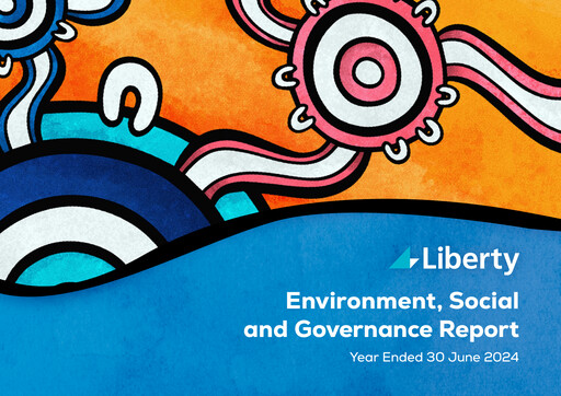 Miniature Liberty Financial Group Rapport ESG 2024