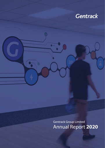 Thumbnail Gentrack Group Annual Report 2020