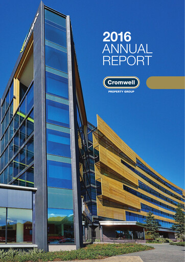 Thumbnail Cromwell Property Group Annual Report 2016