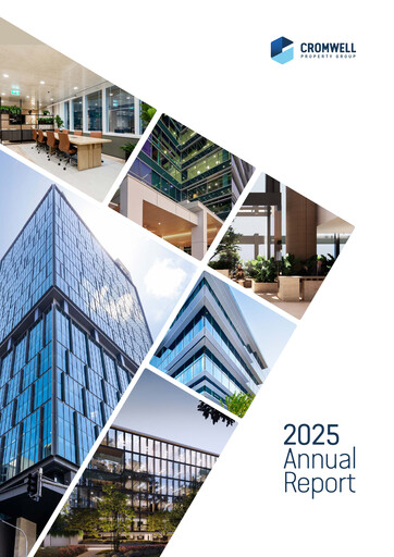 Thumbnail Cromwell Property Group Annual Report 2025