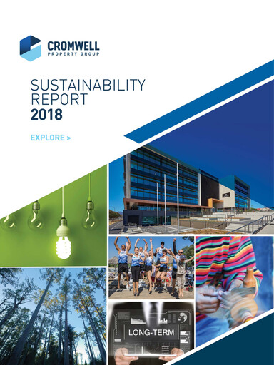 Thumbnail Cromwell Property Group Sustainability Report 2018