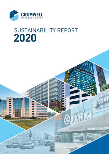 Thumbnail Cromwell Property Group Sustainability Report 2020