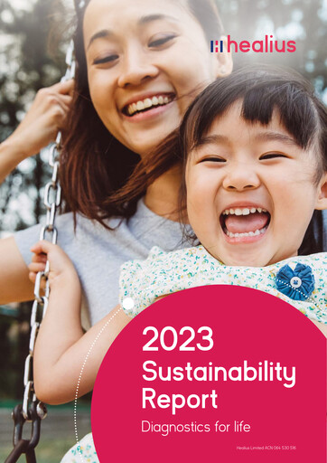 Thumbnail Healius Limited Sustainability Report 2023