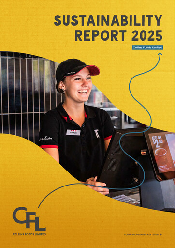 Thumbnail Collins Foods Limited Sustainability Report 2025