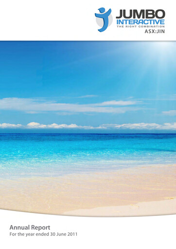 Thumbnail Jumbo Interactive Limited Annual Report 2011