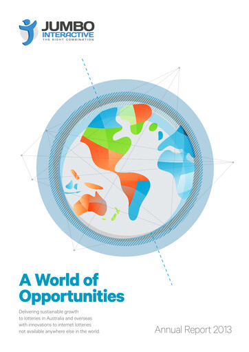 Thumbnail Jumbo Interactive Limited Annual Report 2013