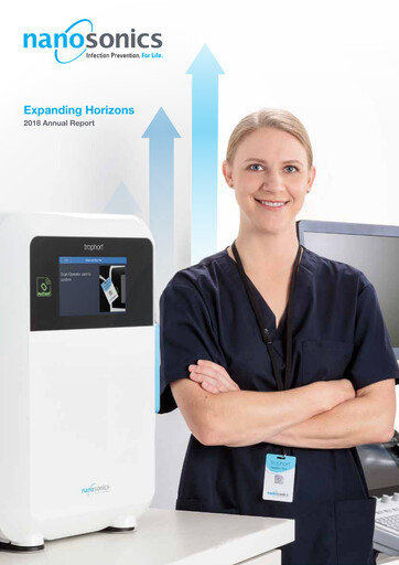 Vorschaubild Nanosonics Limited Jahresbericht 2018