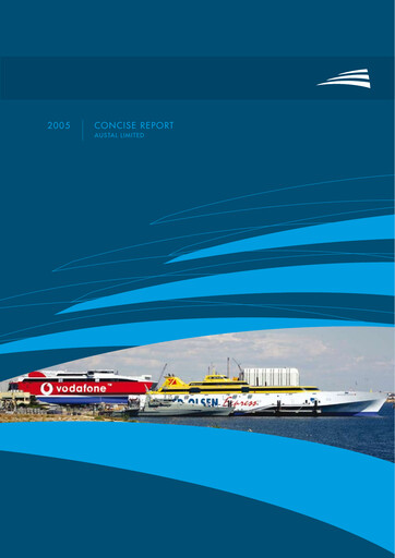Thumbnail Austal Limited Annual Report 2005