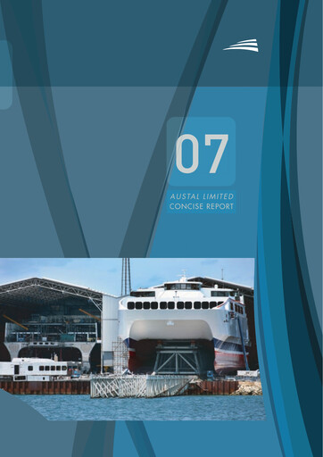 Thumbnail Austal Limited Annual Report 2007
