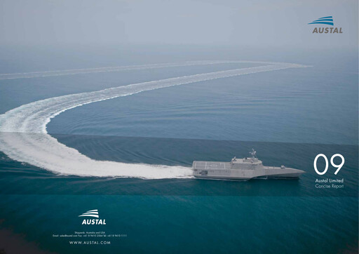 Thumbnail Austal Limited Annual Report 2009