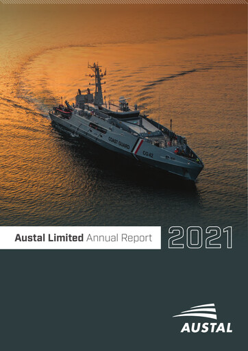 Thumbnail Austal Limited Annual Report 2021