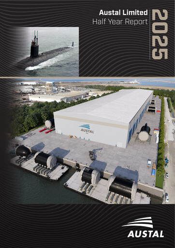Thumbnail Austal Limited Half-year Report 2025-h1