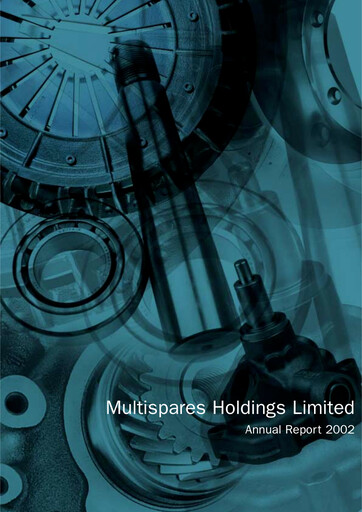 Thumbnail Supply Network Limited Annual Report 2002