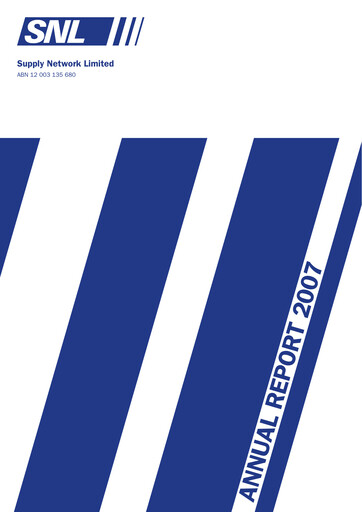 Thumbnail Supply Network Limited Annual Report 2007