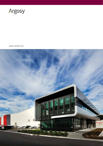Thumbnail Argosy Property Annual Report 2015
