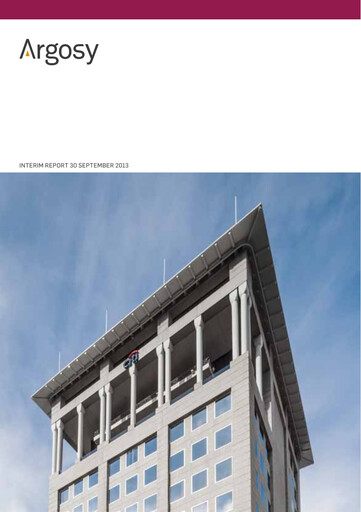 Miniature Argosy Property Rapport semestriel 2013-h1