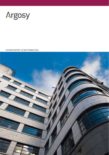 Miniature Argosy Property Rapport semestriel 2014-h1