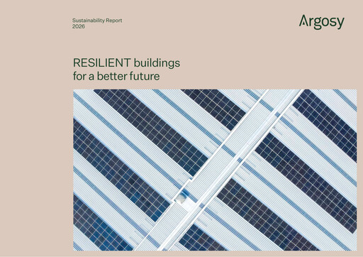 Thumbnail Argosy Property Sustainability Report 2026