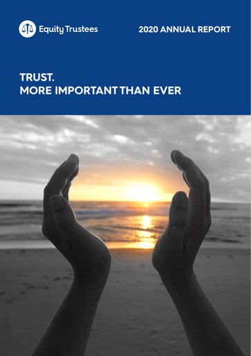 Thumbnail EQT Holdings Limited Annual Report 2020