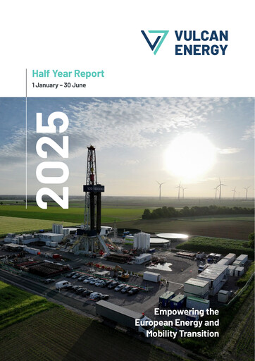 Vorschaubild Vulcan Energy Resources Halbjahresbericht 2025-h1
