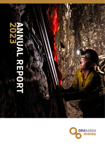Thumbnail Ora Banda Mining Annual Report 2022-2023