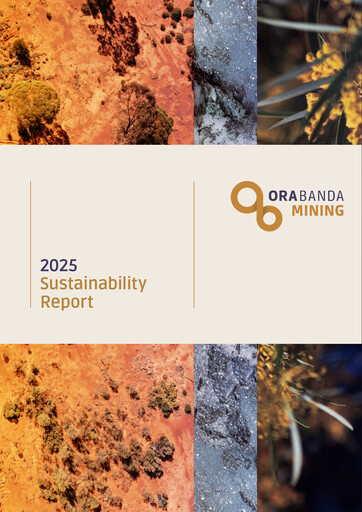 Thumbnail Ora Banda Mining Sustainability Report 2025