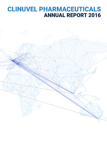 Miniature Clinuvel Pharmaceuticals Rapport annuel 2016