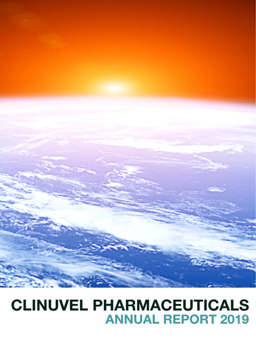 Miniature Clinuvel Pharmaceuticals Rapport annuel 2019