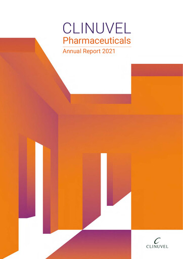 Miniature Clinuvel Pharmaceuticals Rapport annuel 2021