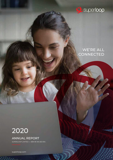 Thumbnail Superloop Limited Annual Report 2020