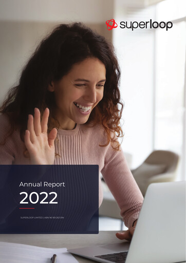 Thumbnail Superloop Limited Annual Report 2022